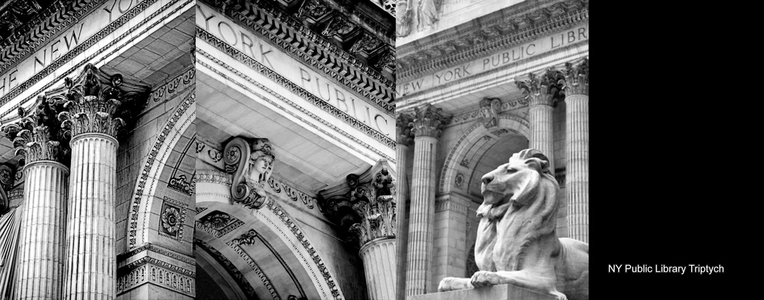 NY Public Library Triptych