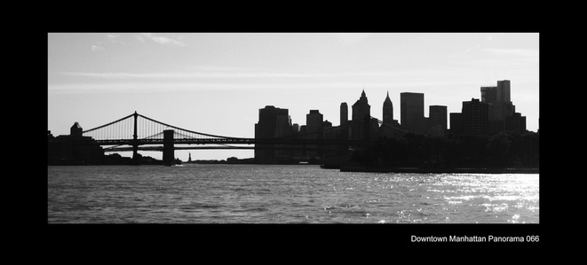 Downtown Manhattan Panorama